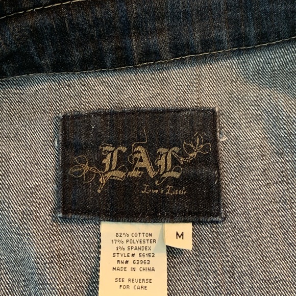 LAL Live a Little Denim Jacket - Picture 8 of 9